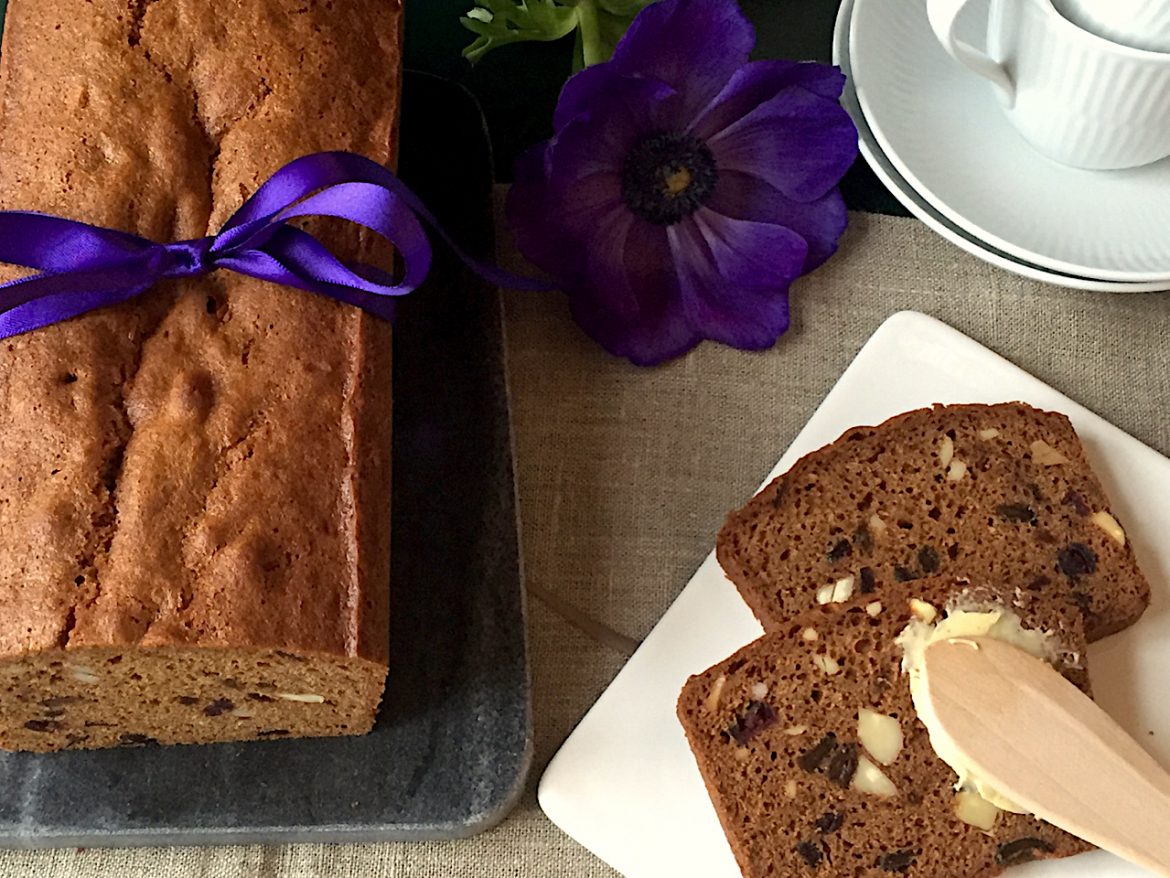 Honningkage mandler frugt