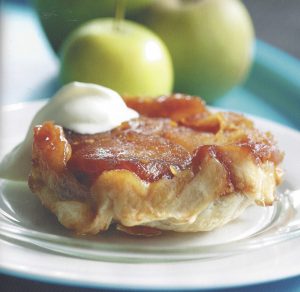 Tarte tatin med æbler og ingefær