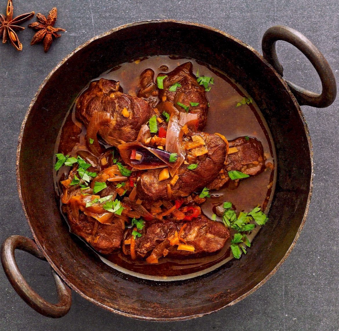 Svinekæber med appelsin og chili