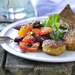 Frikadeller med grøntsager
