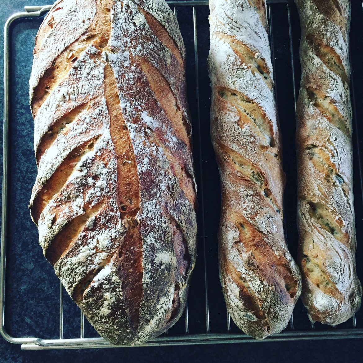 Durumflutes og brød