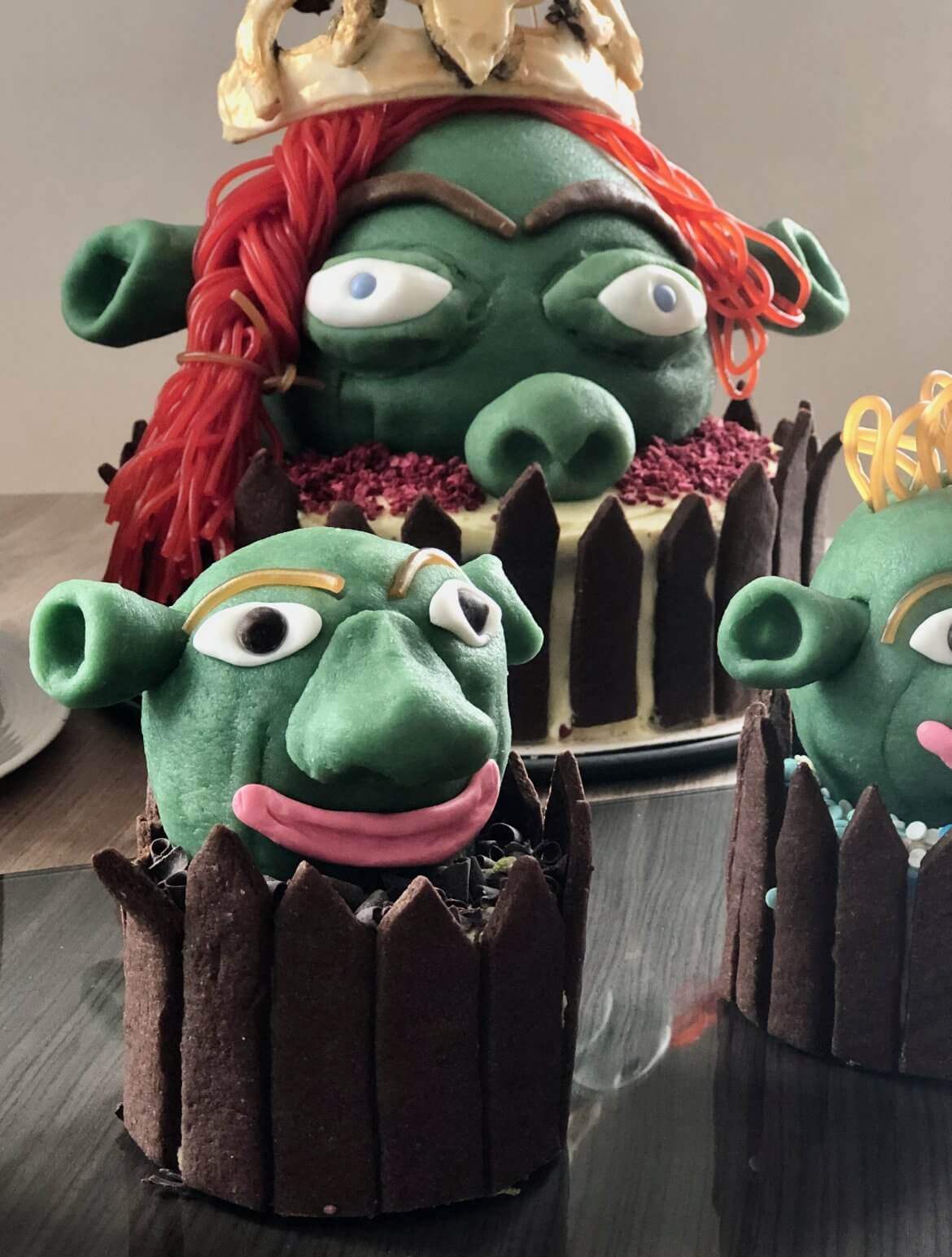 Fiona og børn Fionakage